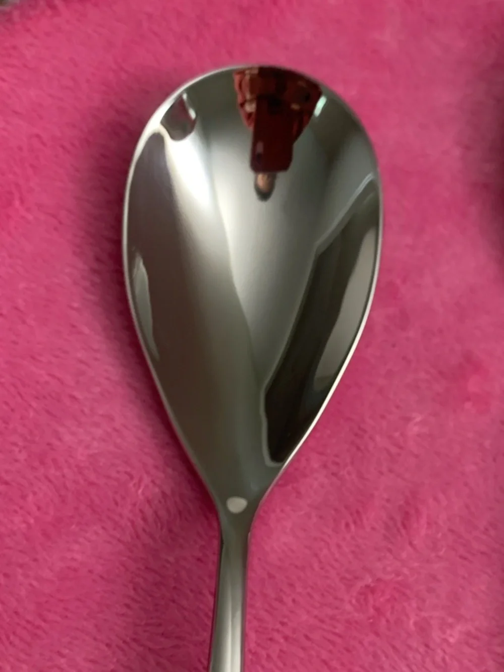 Oneida's SANT ANDREA Quantum pattern S/6 Large Spoons 18/10 SS NWOT